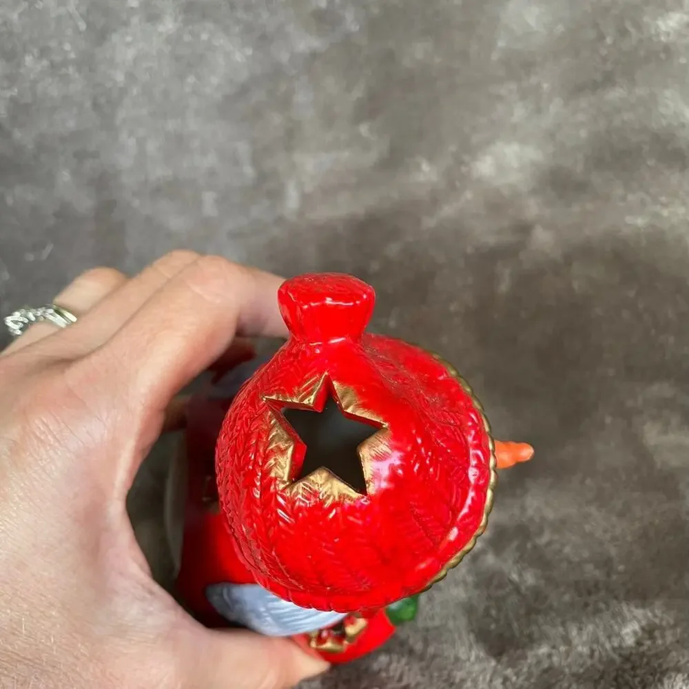 Snowman Tea Light Candle Holder 6